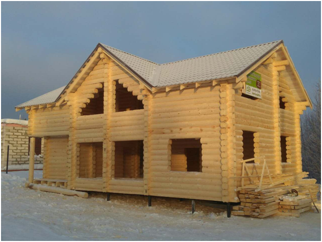 Зима - отличное время для строительства дома